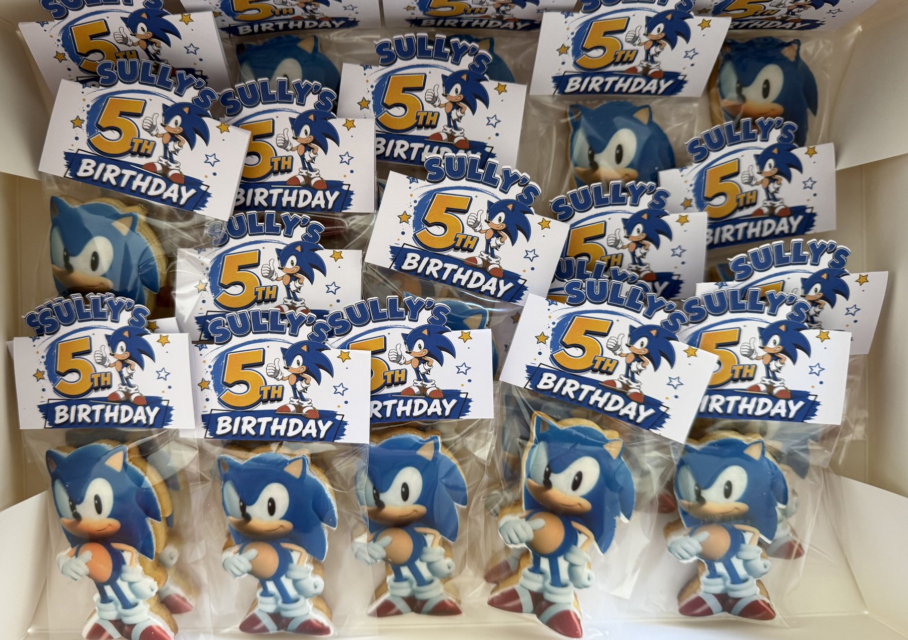 Sonic Birthday Box